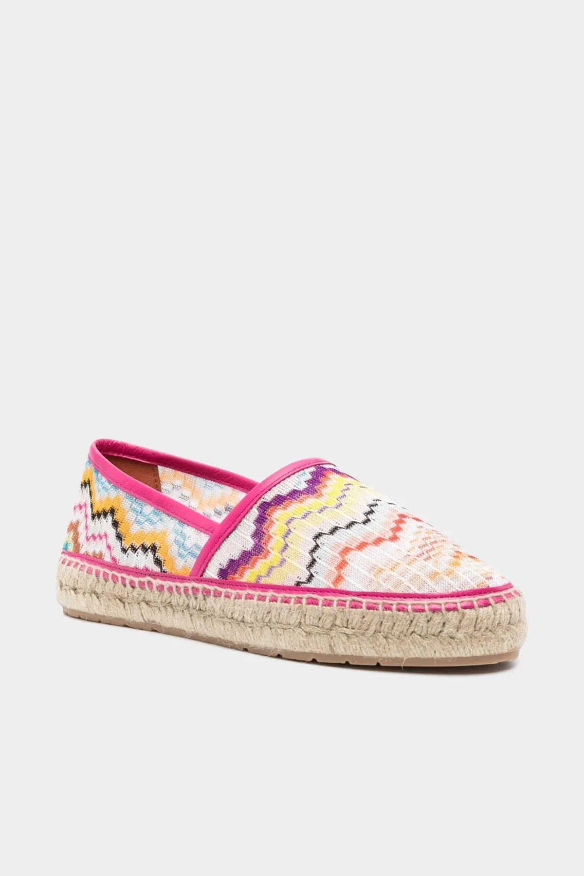 Zig-Zag Flats Espadrilles in Multicolor