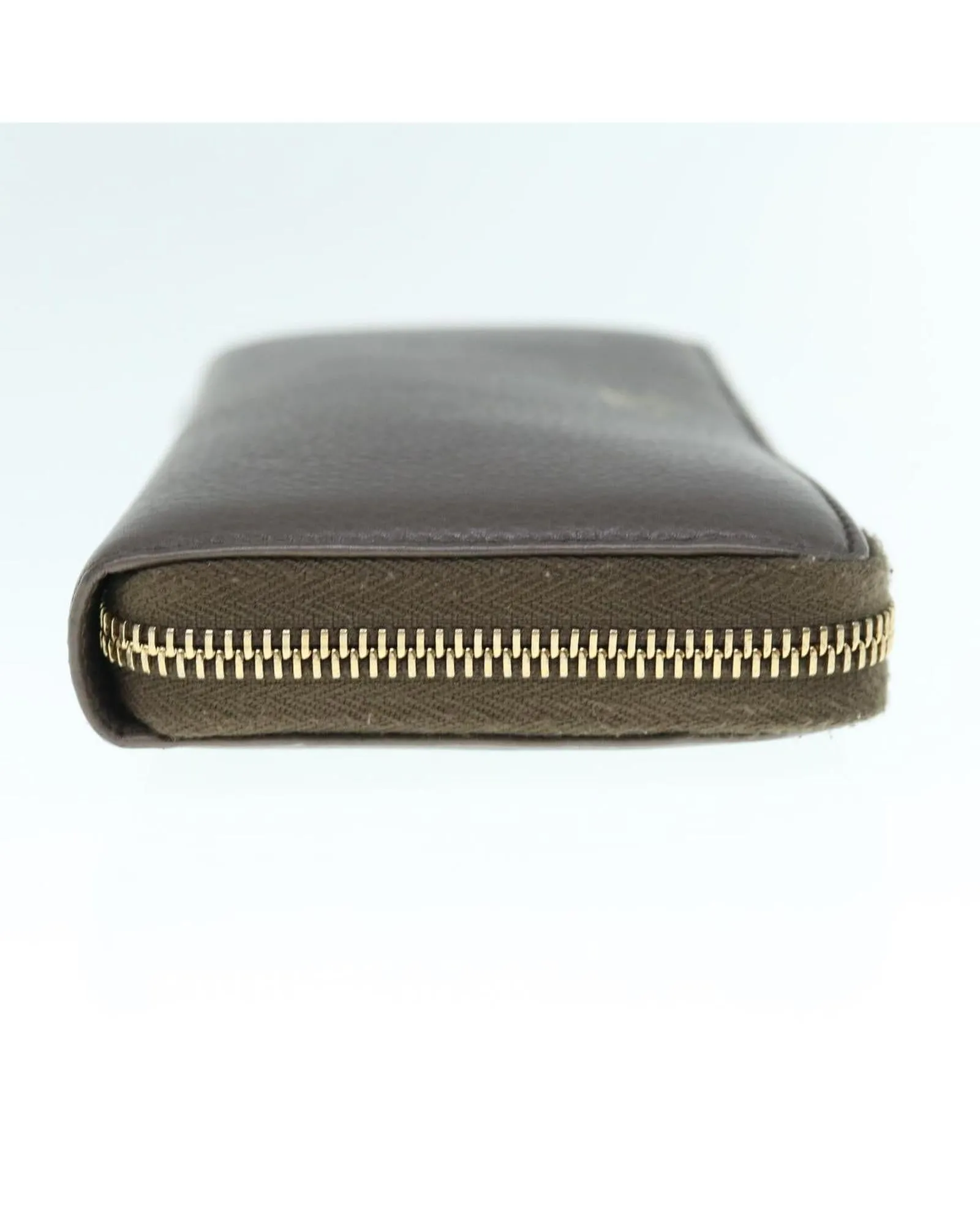 Zip Around Wallet Pebbled Leather