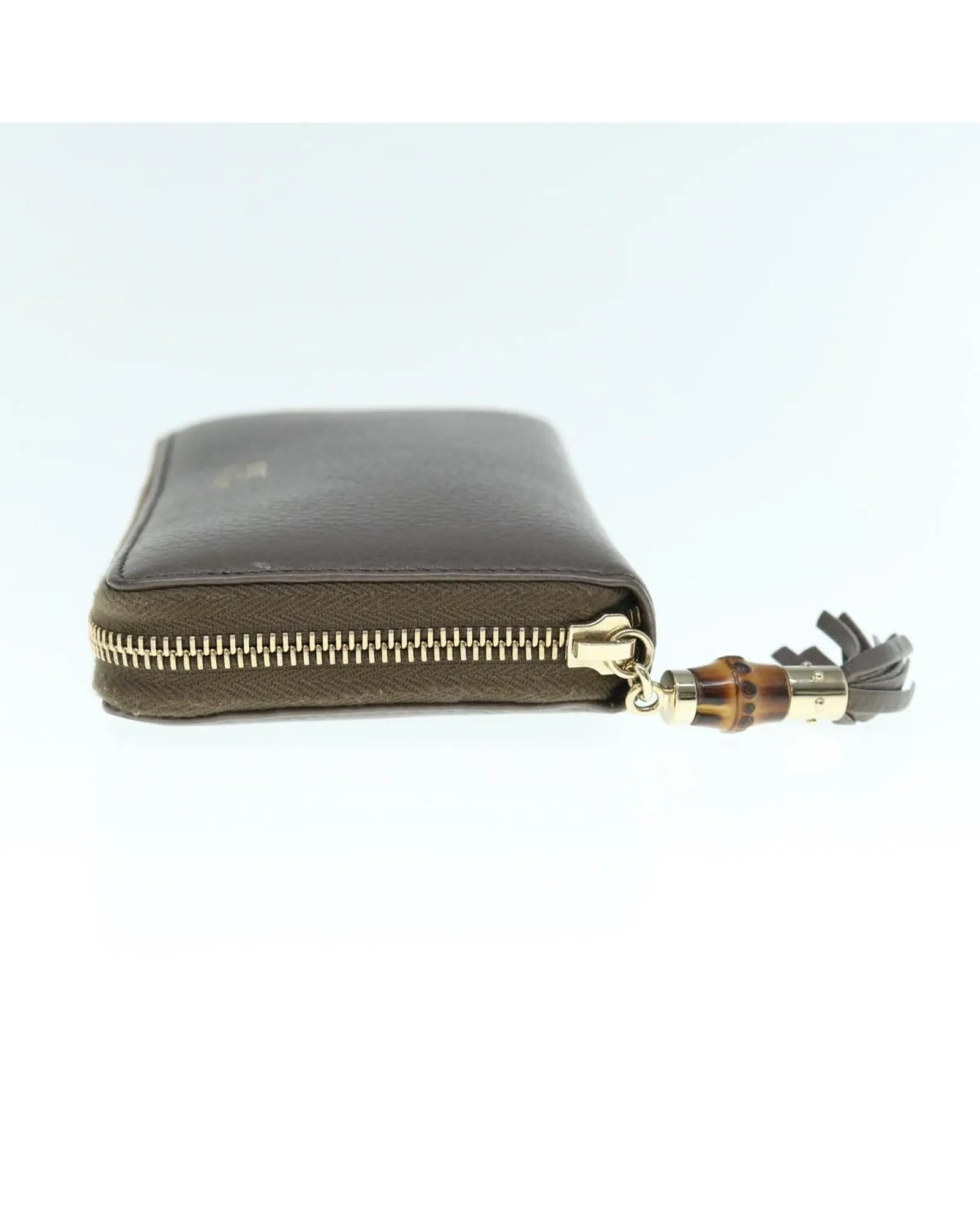 Zip Around Wallet Pebbled Leather