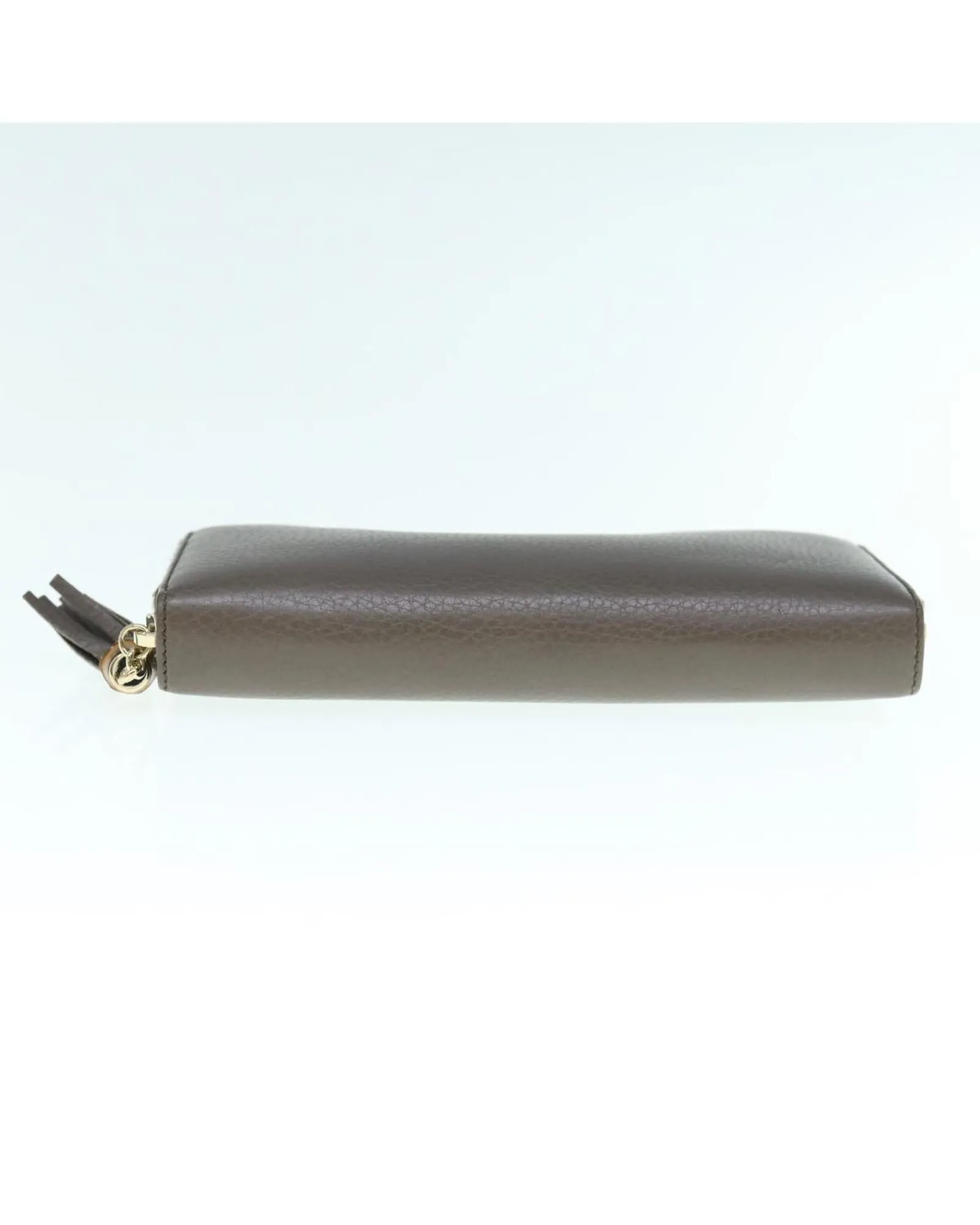 Zip Around Wallet Pebbled Leather